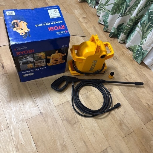 「取り引き中」RYOBI 高圧洗浄機　(訳あり)