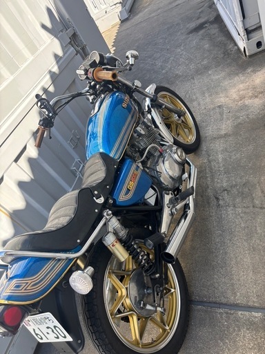 gsx250e プリティーマフラー gsx250e マフラー ゴイスーカン