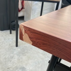 【KJ090】激安 ロウヤ ダイニングテーブル アンティーク調 ヴィンテージ調 ダイニング 古材風 幅75cm 食卓テーブル リビング テーブル ラバー材 突板 長方形 天然木 木製 木 在宅 キッチンテーブル　検)一人暮らし 家具 収納 ダイニング リビング キッチン 冷蔵庫 洗濯機 テーブル ラック レンジ キャビネット ソファの画像
