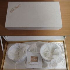 Noritake　ノリタケ★カップ&ソーサー★レースウッドゴールド★外箱付★未使用品の画像