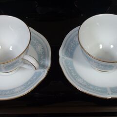Noritake　ノリタケ★カップ&ソーサー★レースウッドゴールド★外箱付★未使用品の画像