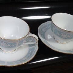 Noritake　ノリタケ★カップ&ソーサー★レースウッドゴールド★外箱付★未使用品の画像
