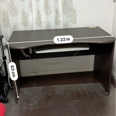 書斎用デスクの画像