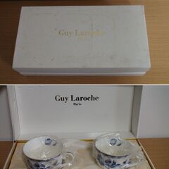 Guy Laroche　★カップ&ソーサー★外箱付★未使用品の画像