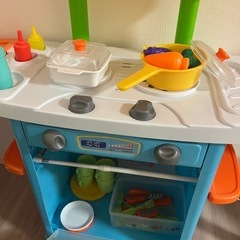 【譲渡先決定しました】キッチンセット　おままごとの画像