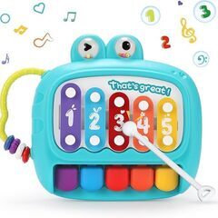 ☆ DINOSAUR PIANO 多機能 ピアノおもちゃ◆プレゼ...