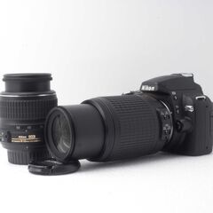 ❄️ Nikon D40X デジタル一眼レフカメラ　ダブルレンズ スマホ転送の画像