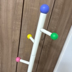 ポールハンガー　カラフルの画像