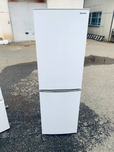 アイリスオーヤマ ノンフロン冷凍冷蔵庫　IRSE-H16A-W
