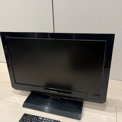 TOSHIBA  液晶テレビ　REGZA 22B3リモコン付　2...