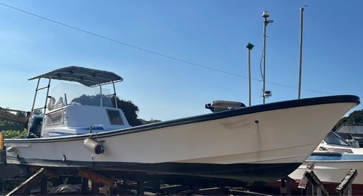 ヤマハ　w27FA 船体のみ　船外機付属しません トランサムはX適合です　船検受けたて