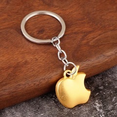 Apple キーホルダー　Gold & Silver 2個セット　②　新品の画像