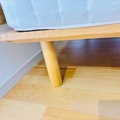  【美品】無印良品のSDサイズのベット一式の画像