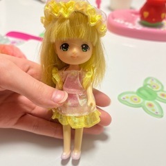女の子おもちゃ　お人形セットの画像