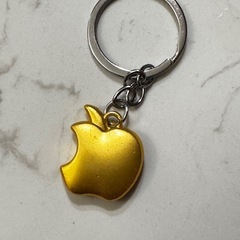 激レア❗️Apple キーホルダー　Gold 2個セット　新品の画像