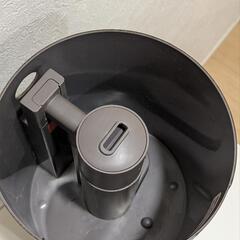 plus more (プラスモア) 上部給水式超音波 アロマ加湿器 wood MO-HF020BROWN茶色の画像
