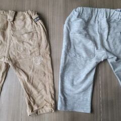 ①ベビー　赤ちゃん　子ども服　子供服　半ズボン　べべ　BeBe　ラグマート　100の画像