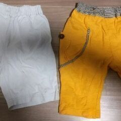 ②ベビー　赤ちゃん　子ども服　子供服　半ズボン　ラグマート　ファミリア　familia　コムサデモード　100の画像