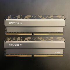 G.Skill SniperX メモリー3200C16D 8GB...