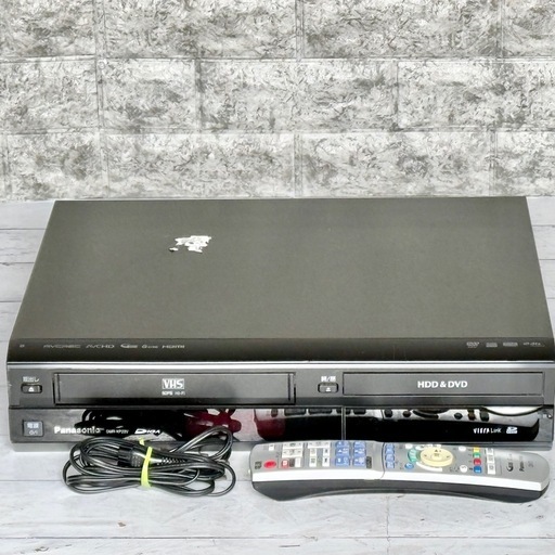 Panasonic VHS一体型DVDレコーダー DMR-XP22V 概要 HDD搭載VHS一体型