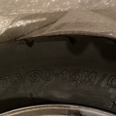 スティード400 リアホイール＋タイヤの画像