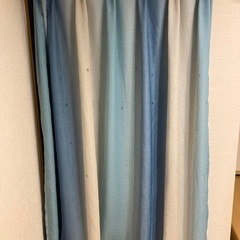 inhome グラデーション カーテン 横100cm × 丈180cm