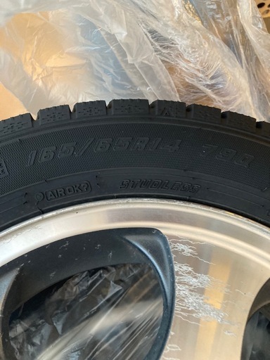 165/65R14 スタッドレスホイールセット