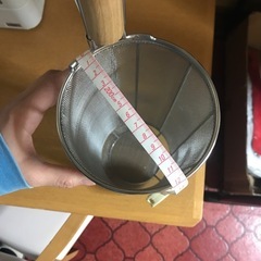 2.【新品未使用品】ステンレス スパゲティてぼ 30cmの画像