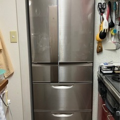 運搬可能な方に譲ります！三菱冷蔵庫　【MR-JX52W-N】