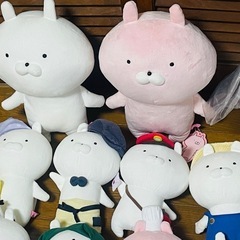 うさまる ぬいぐるみ セット ①②の画像