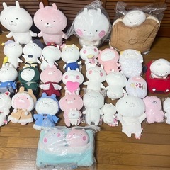 うさまる ぬいぐるみ セット ①②の画像