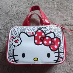 新品・未使用　ハローキティランチバッグ　お弁当箱・お箸・保冷剤&...