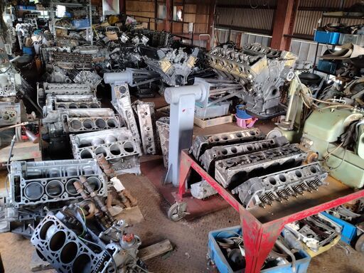 Ｍベンツ117-116コンプリートエンジン及び加工済み各種部品取り付け