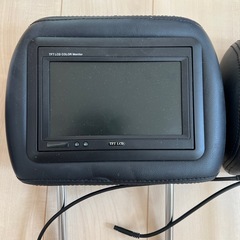 ヘッドレストモニターの画像