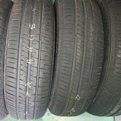 新品未使用タイヤ 185/70R14 ノート純正スチールホイールセット