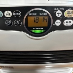 コロナ ファンヒーター 美品 2021年製【ポリタンク・燃料ポンプ付】の画像