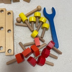 GOULA 知育玩具 組み立て 大工セット グーラ 木製おもちゃの画像