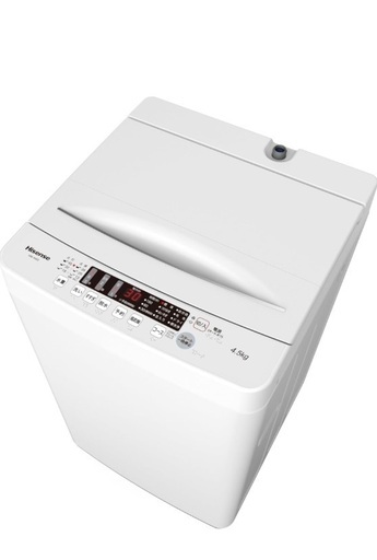 ハイセンス 全自動洗濯機 4.5kg