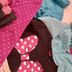 ①130cm～女の子　冬服　まとめて7点　中古の画像