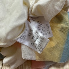 フリルTシャツ💐80cmの画像