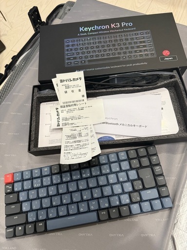 キークロン　K3Pro　茶軸