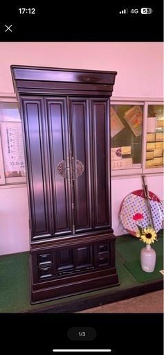 仏壇　黒檀(新品)