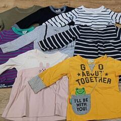 女の子 長袖Tシャツ８枚セット