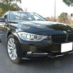 コミコミ¥548000 美車 25年BMW320ｄ TRGモダン 外装色黒 実走12万㌔ 車検8年3月 ベージュシート アイドリングストップ 修復無の画像