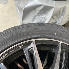  17インチ　アルミホイールタイヤ　4本の画像