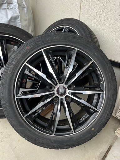 17インチ　アルミホイールタイヤ　4本