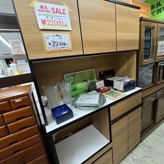 【食器棚など】常時たくさんございます♪ 朝霞市 リサイクルショップ ケイラック朝霞田島店 朝霞市 和光市 志木市 キッチンボード 収納家具の画像