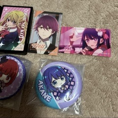 推しの子　布製缶バッジ　ラブレット　シールの画像