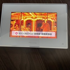 Pioneer HAPPY FRAME デジタルフォトフレーム 7型 ホワイトの画像