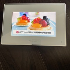 Pioneer HAPPY FRAME デジタルフォトフレーム 7型 ホワイトの画像